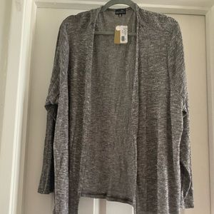 Grey lightweight cardigan